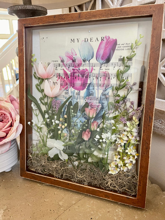 11x14 Tulip Shadow Box